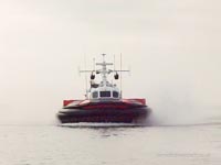 SRN6 craft operating with the Canadian Coastguard - Hovercraft 045 (submitted by Paul Brett).